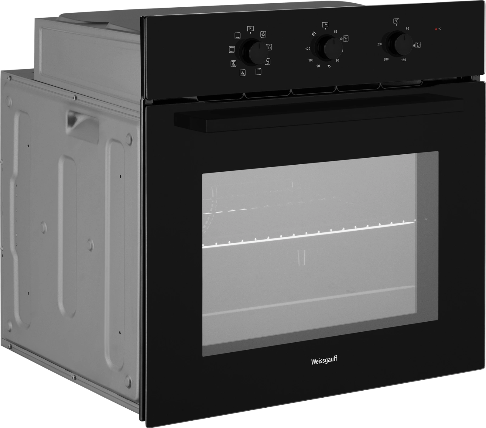Духовой шкаф Weissgauff EOM 208 PDB Steam Clean черный (433111)