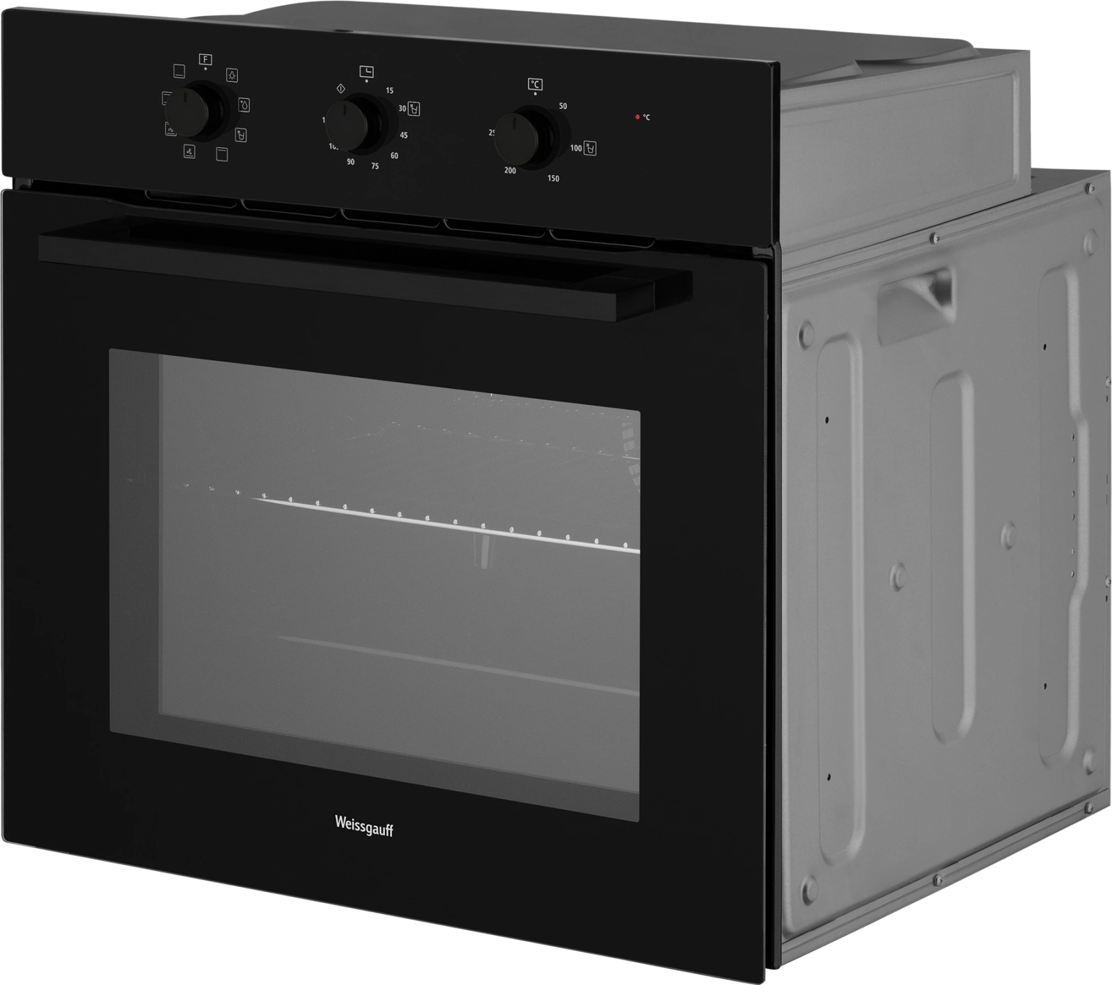 Духовой шкаф Weissgauff EOM 208 PDB Steam Clean черный (433111)