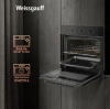 Духовой шкаф Weissgauff EOM 208 PDB Steam Clean черный (433111)