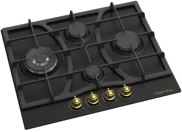 Газовая варочная поверхность Kuppersberg Classic FS 610 Ant Bronze антрацит (8695)