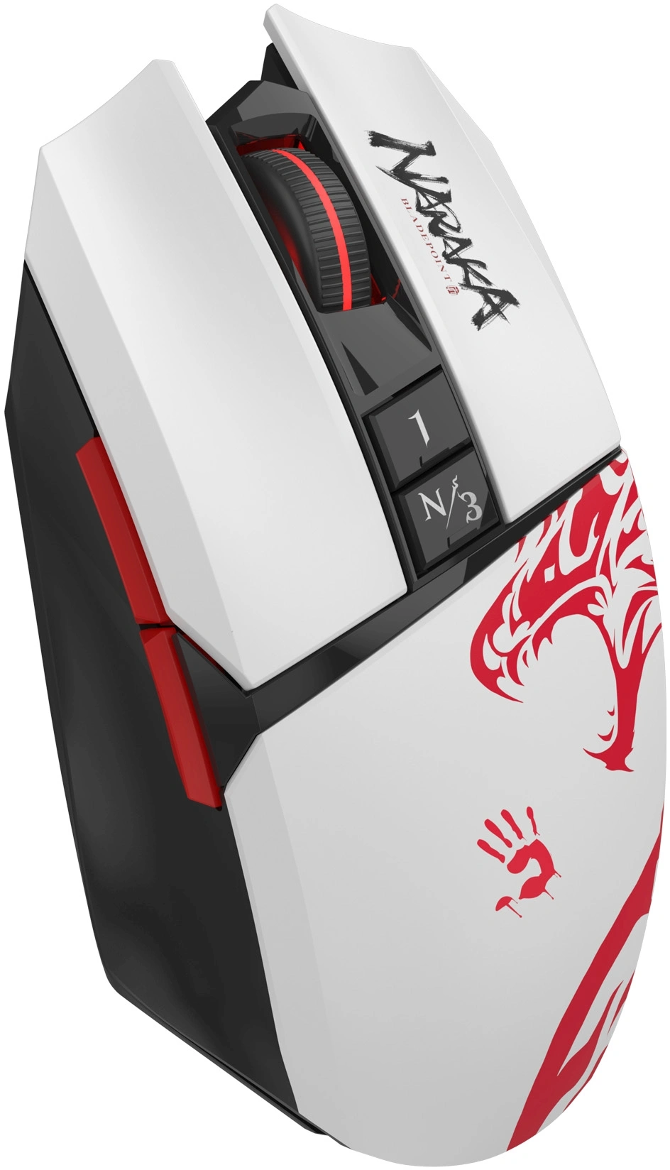 Мышь A4Tech Bloody R36 Ultra, белый/черный (r36 ultra naraka usb ...