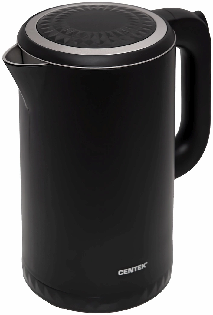 Чайник электрический Centek CT-0020 черный, пластик
