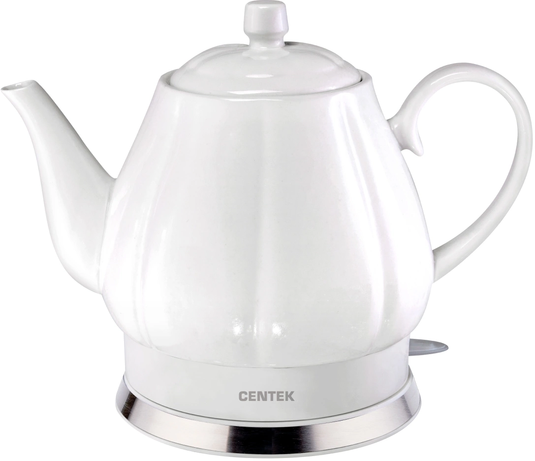 Чайник электрический Centek CT-0062 белый, керамика
