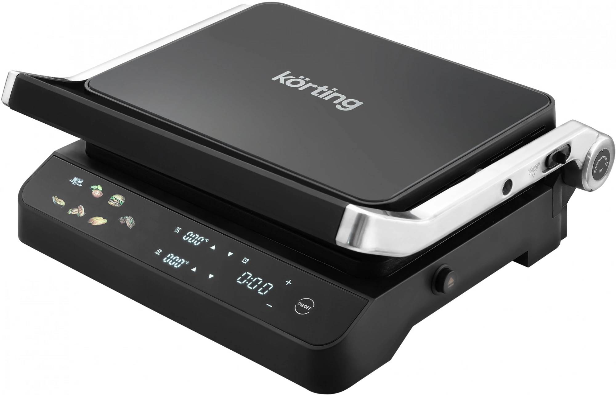 Электрогриль Korting KGPA 0405 W черный