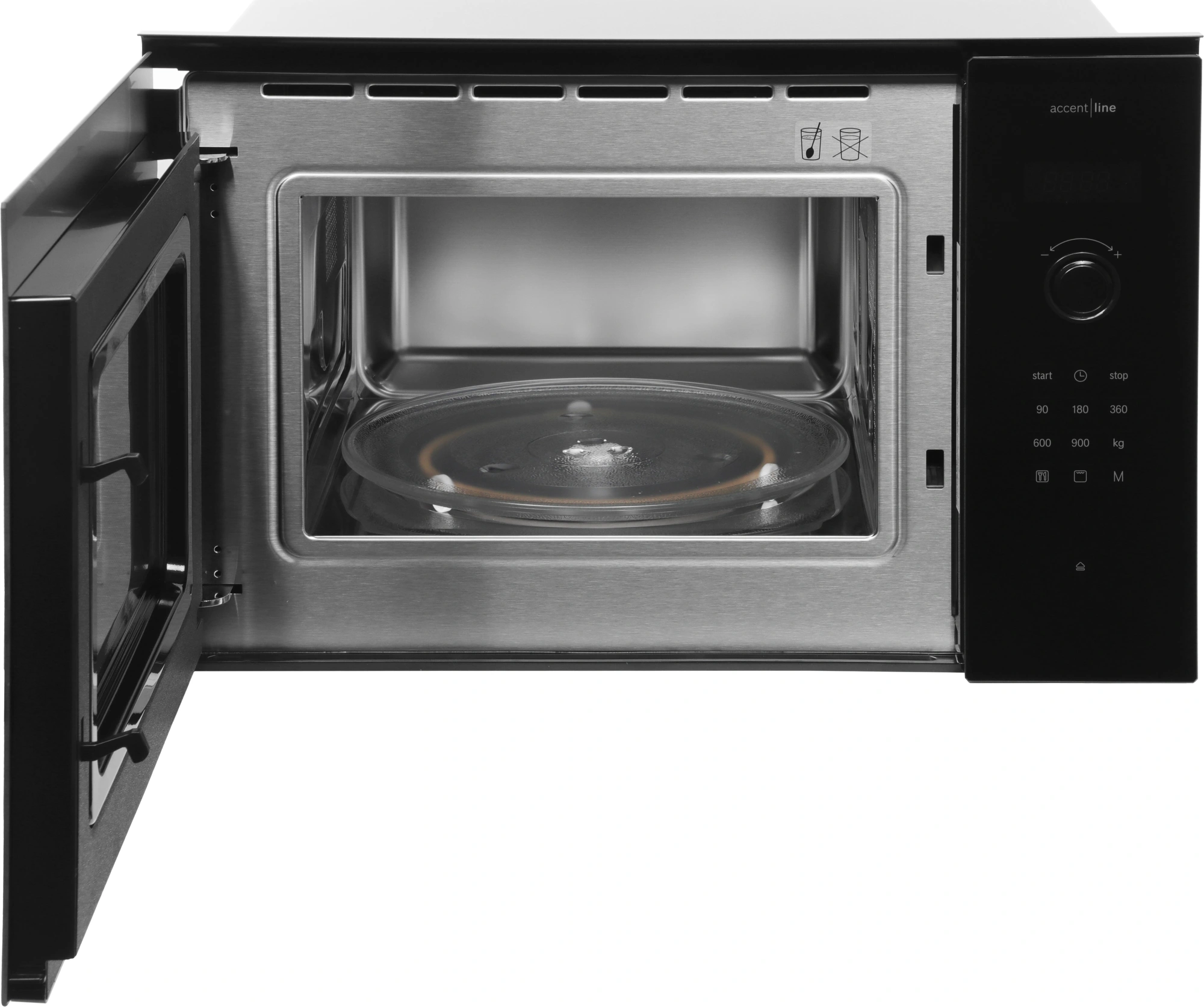 Встраиваемая микроволновая печь Bosch BEL454MB1F черный
