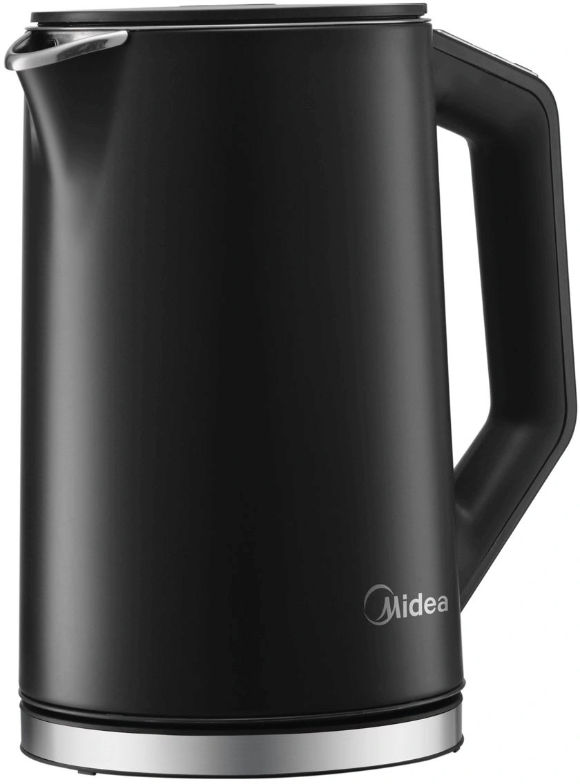 Чайник электрический Midea MK-9093 черный, нержавеющая сталь