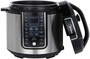 Мультиварка Midea MPC-6037 нержавеющая сталь/черный