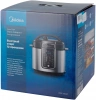 Мультиварка Midea MPC-6037 нержавеющая сталь/черный