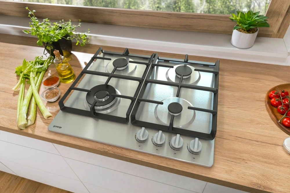 Газовая варочная поверхность Gorenje GW641XHF нержавеющая сталь