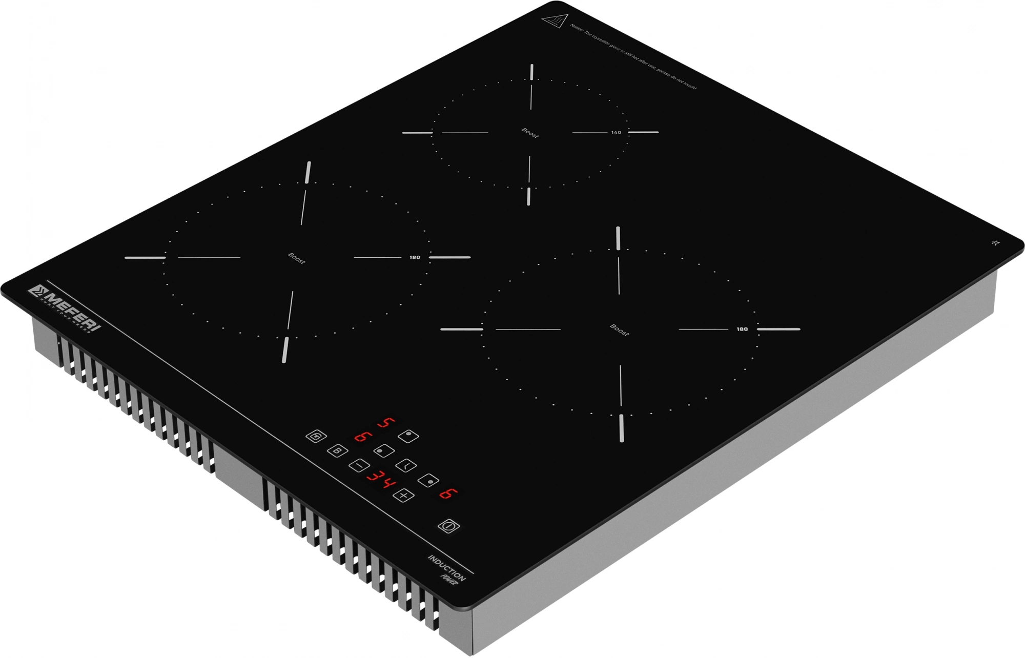 Индукционная варочная поверхность Meferi Power MIH453BK черный (mih453bk power)