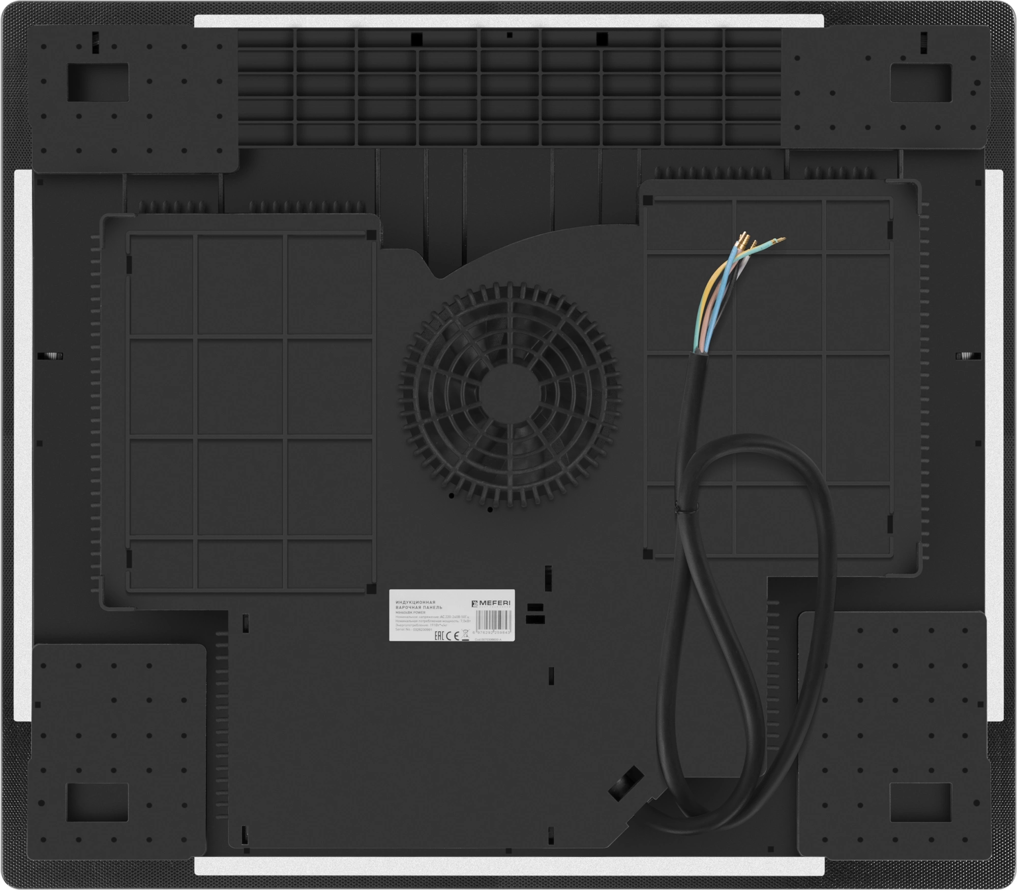 Индукционная варочная поверхность Meferi Power MIH604BK черный (mih604bk power)