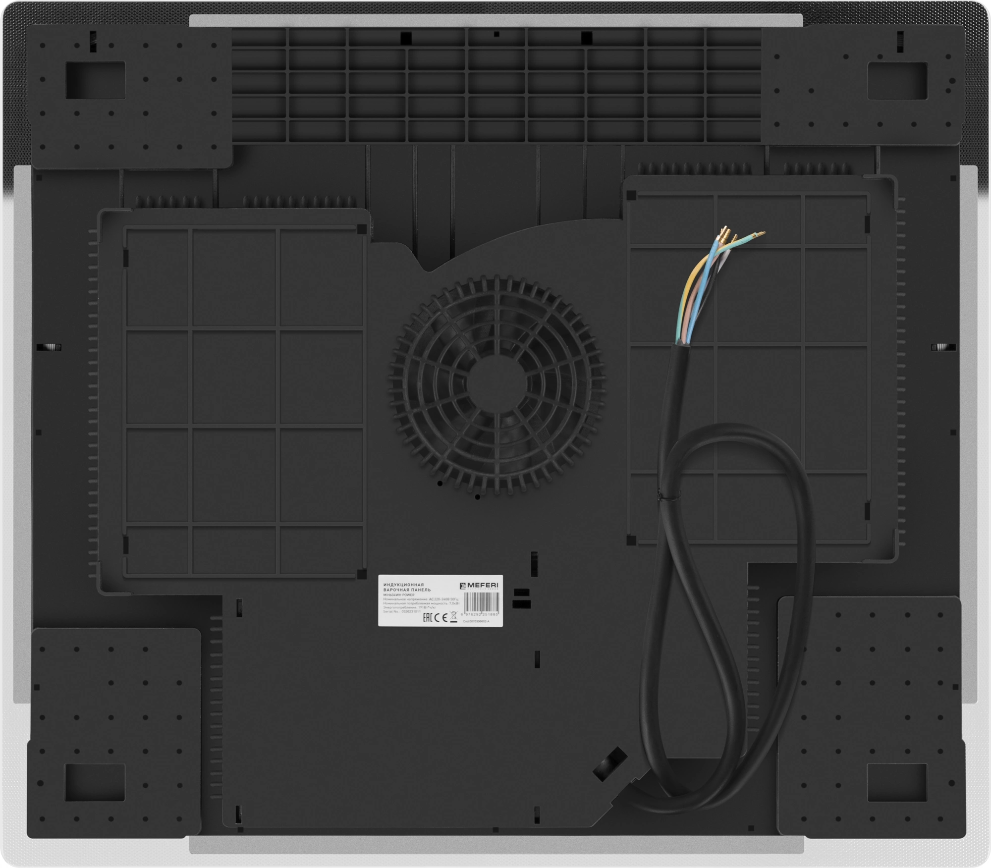 Индукционная варочная поверхность Meferi Power MIH604WH белый (mih604wh power)