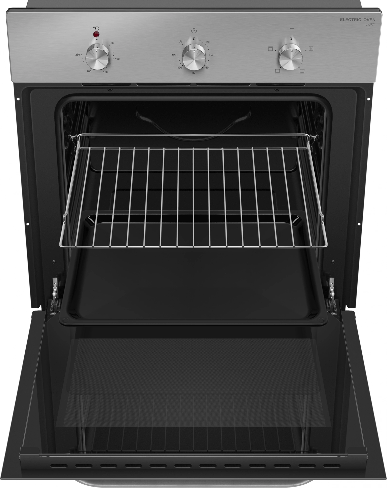 Духовой шкаф Meferi Light MEO604IX серебристый (MEO604IX LIGHT)