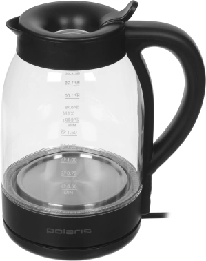 Чайник электрический Polaris PWK 1797CGL черный, стекло