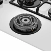 Газовая варочная поверхность Meferi Glass Ultra MGH604 белый
