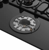 Газовая варочная поверхность Meferi Glass Ultra MGH604 черный