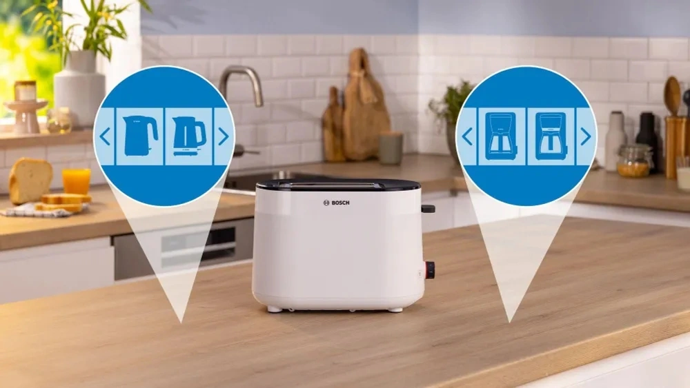 Тостер Bosch TAT2M121 белый