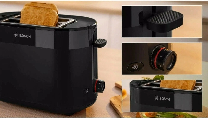 Тостер Bosch TAT2M123 черный