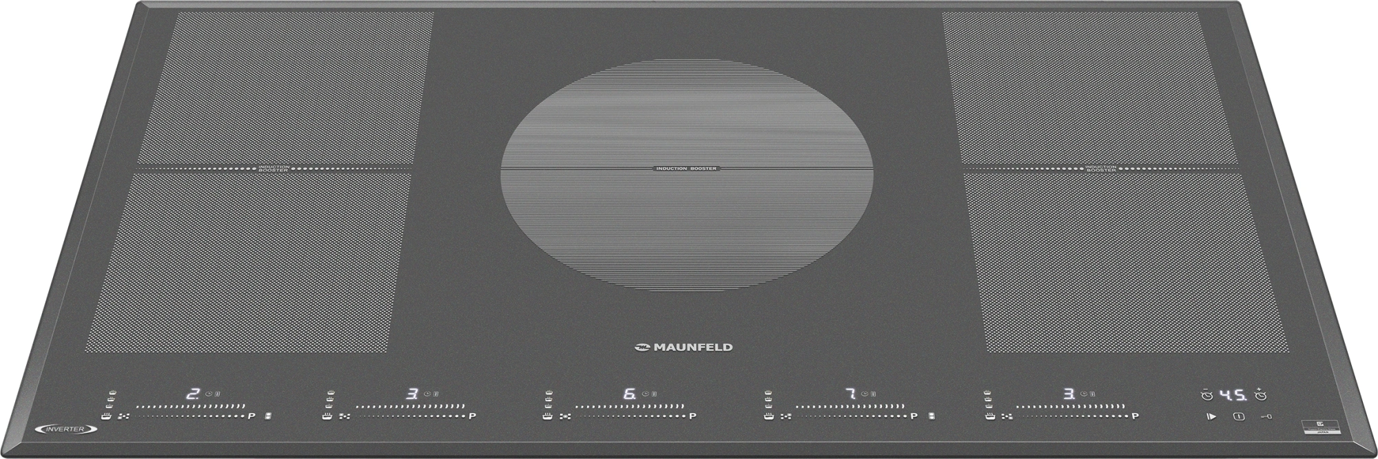 Индукционная варочная поверхность Maunfeld CVI905SFDGR графитовый (ка-00022441)