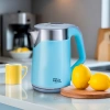 Чайник электрический Oasis K-21SPL голубой, пластик