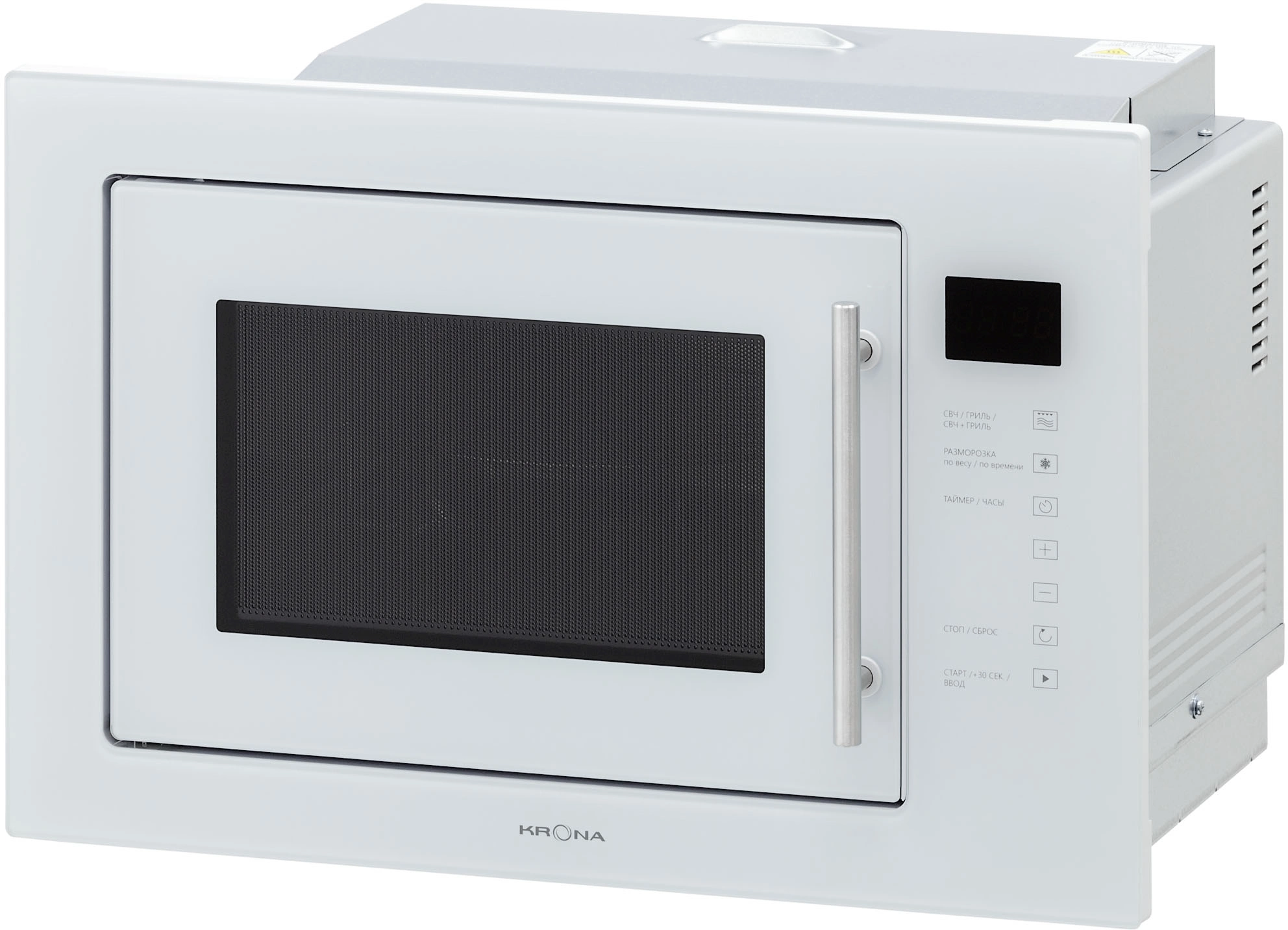Встраиваемая микроволновая печь Krona RIFLESSO 60 V2 белый (ка-00007135)