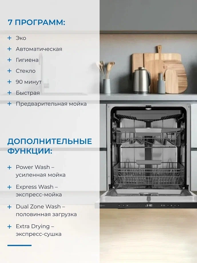Посудомоечная машина Zugel ZDI607