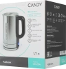 Чайник электрический Candy CK-204 графит, нержавеющая сталь (FM04W3D00RU)