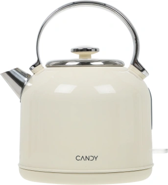 Чайник электрический Candy CK-205 слоновая кость, нержавеющая сталь (FM04W2D00RU)