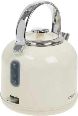 Чайник электрический Candy CK-205 слоновая кость, нержавеющая сталь (FM04W2D00RU)