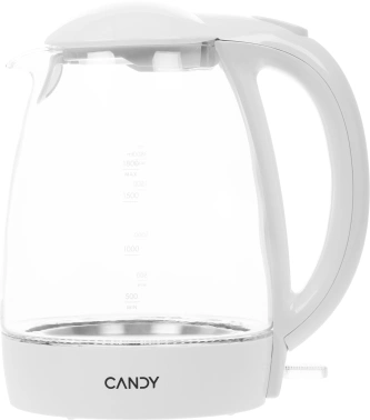 Чайник электрический Candy CK-300 белый, стекло (QA00A0M00RU)
