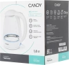 Чайник электрический Candy CK-300 белый, стекло (QA00A0M00RU)