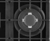 Газовая варочная поверхность Zugel ZGH450X черный (724038)