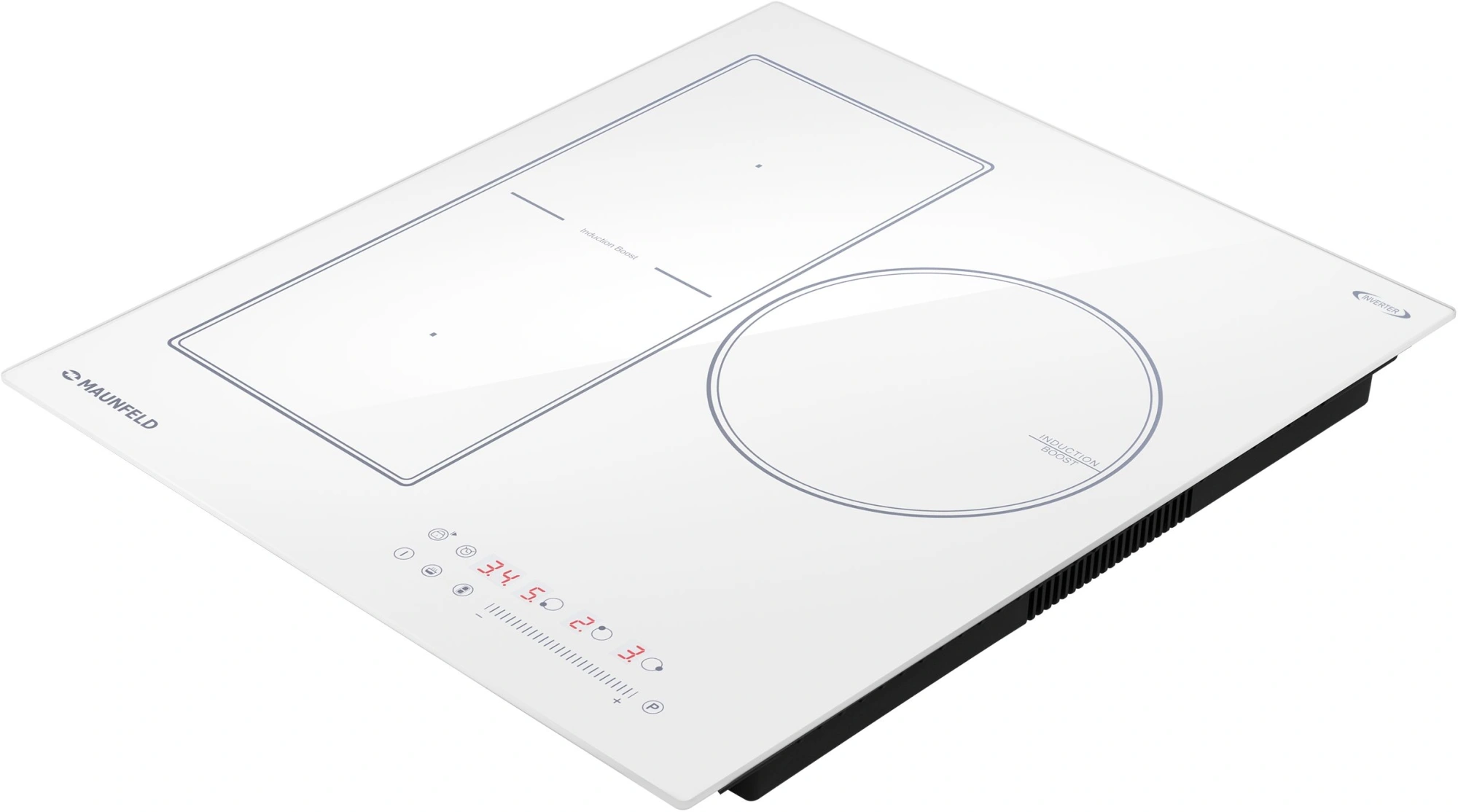 Индукционная варочная поверхность Maunfeld CVI453SBWH Inverter белый (ка-00022397)
