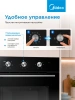 Духовой шкаф Midea MO37003GB черный