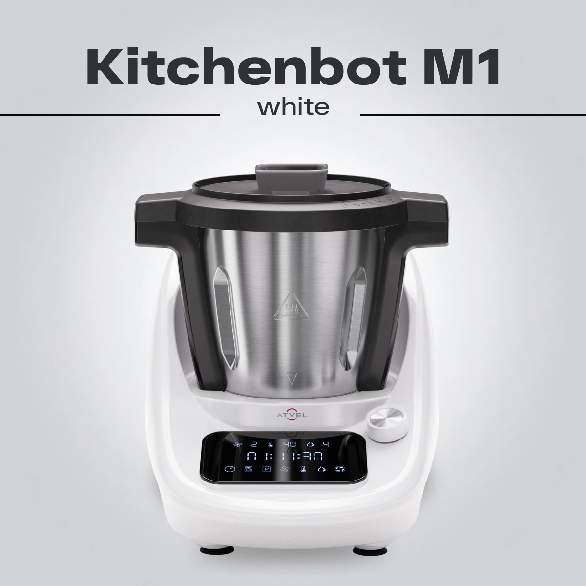 Кухонная машина Atvel M1 43204 белый/черный