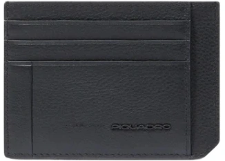 Чехол для кредитных карт Piquadro Russel черный натур.кожа (pp2762w137r/n)