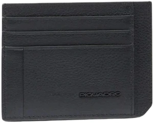 Чехол для кредитных карт Piquadro Russel черный натур.кожа (pp2762w137r/n)