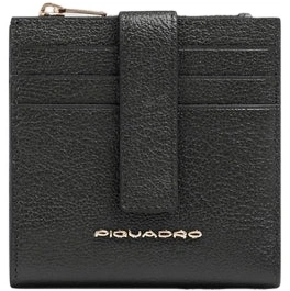 Чехол для кредитных карт Piquadro Patricia черный натур.кожа (pp6843w140r/n)