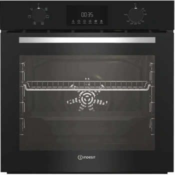 Духовой шкаф Indesit IFE 3644 BL черный (869890300030)