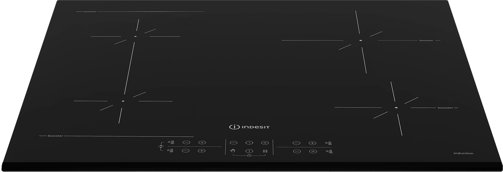Индукционная варочная поверхность Indesit IB 41B60 BF черный (869890400080)