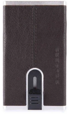 Чехол для кредитных карт Piquadro Black Square коричневый натур.кожа (pp4825b3r/tm)