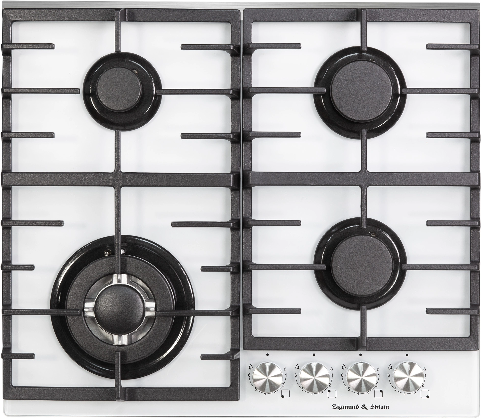 Газовая варочная поверхность Zigmund & Shtain M 28.6 W белый