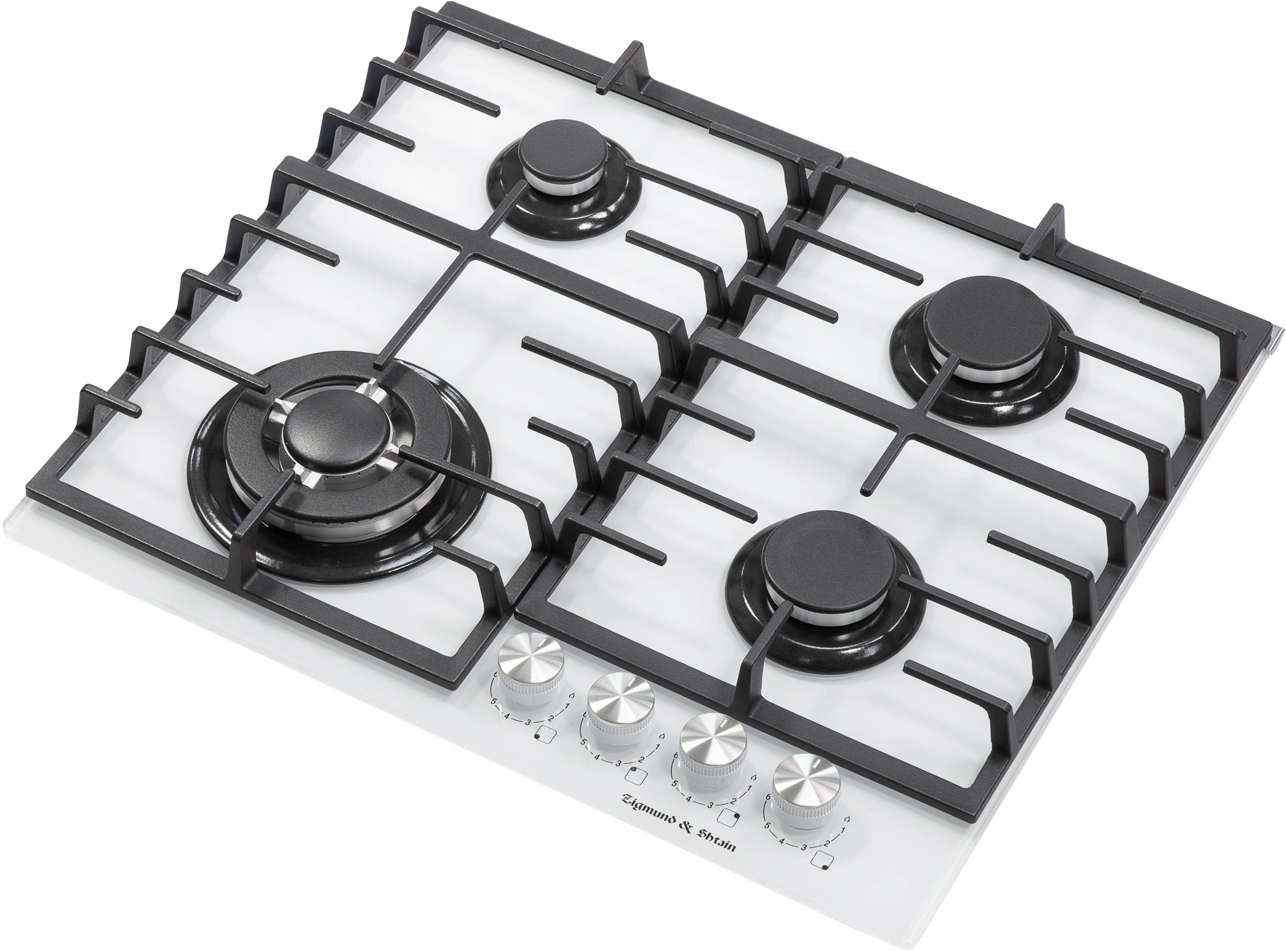 Газовая варочная поверхность Zigmund & Shtain M 28.6 W белый
