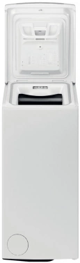 Стиральная машина полноразмерная Whirlpool TDLRB 65242BS EU/N, с вертикальной загрузкой, 6.5кг, 1200об/мин, английский интерфейс