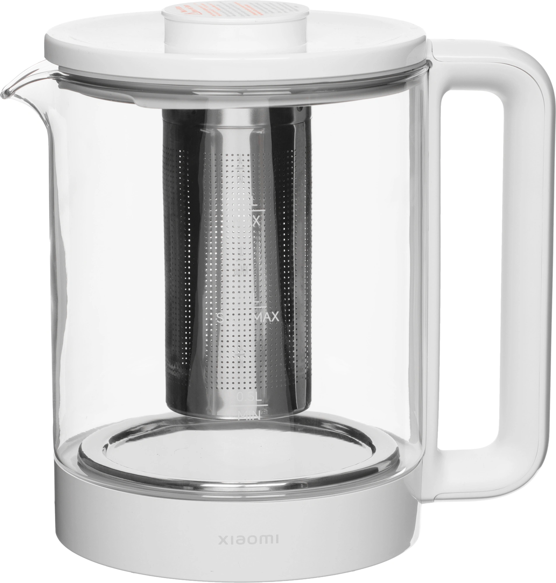 Чайник электрический Xiaomi Multifunctional Kettle EU белый/прозрачный, стекло (BHR9118EU)