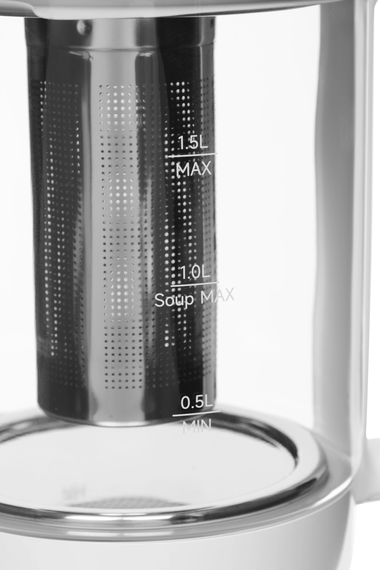 Чайник электрический Xiaomi Multifunctional Kettle EU белый/прозрачный, стекло (BHR9118EU)