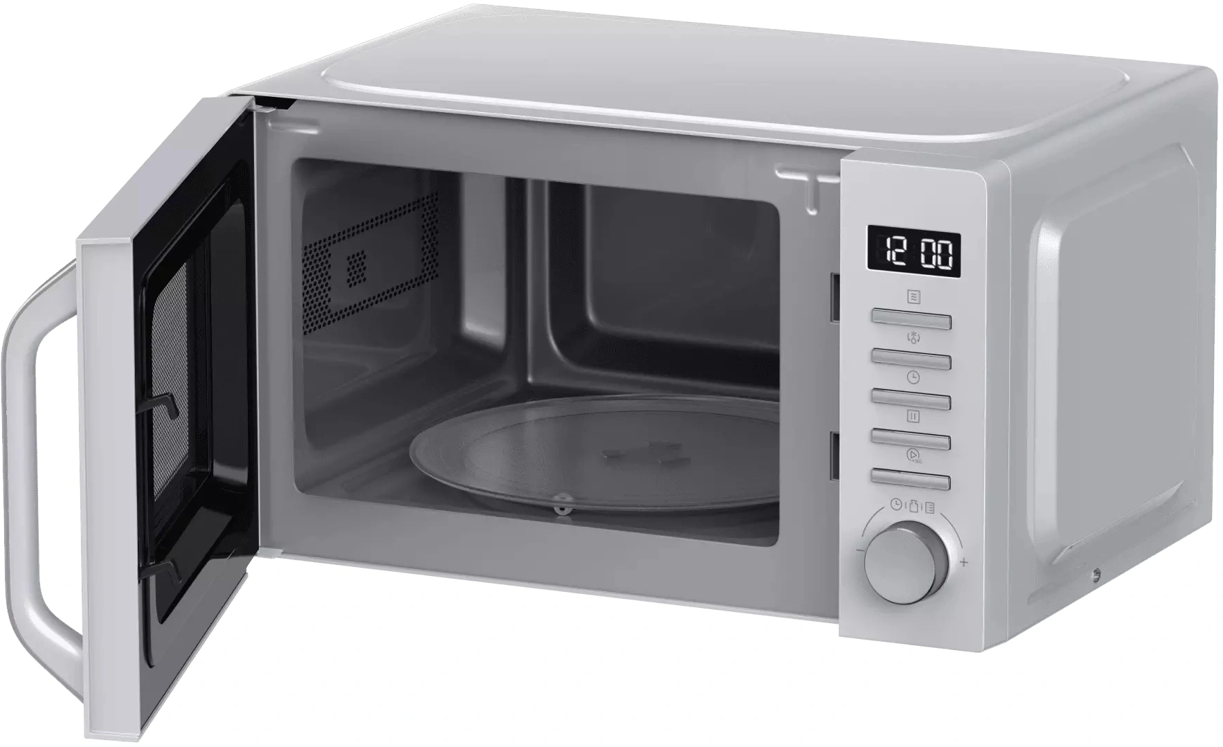 Микроволновая печь Haier HMB-DM208SA, серебристый, русский (td0039505ru)