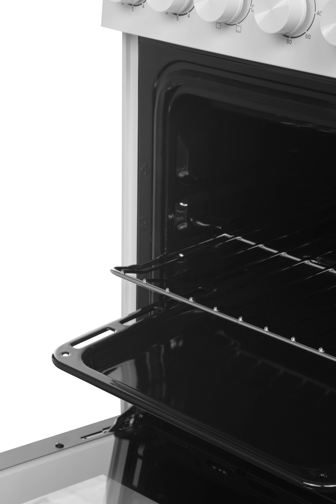 Плита электрическая Midea MFO-M4E20T6E(WH), стеклокерамика, белый/черный