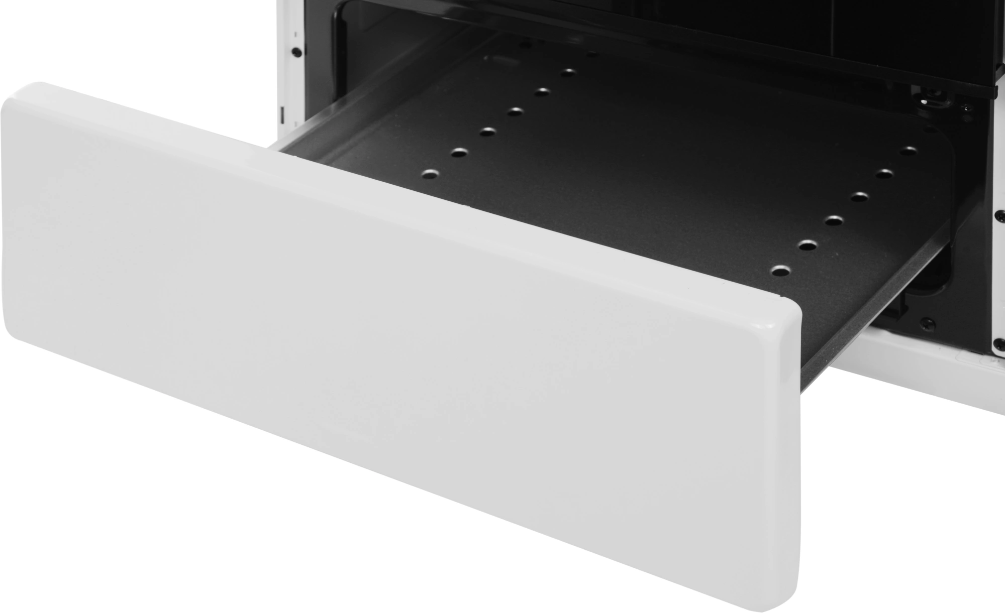 Плита электрическая Midea MFO-M4E20T6E(WH), стеклокерамика, белый/черный