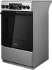 Плита электрическая Midea MFO-D4E20T9E(SL), стеклокерамика, серый/черный